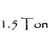 1.5 Ton Text