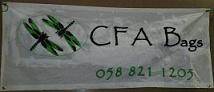 C.F.A. Bags Banner